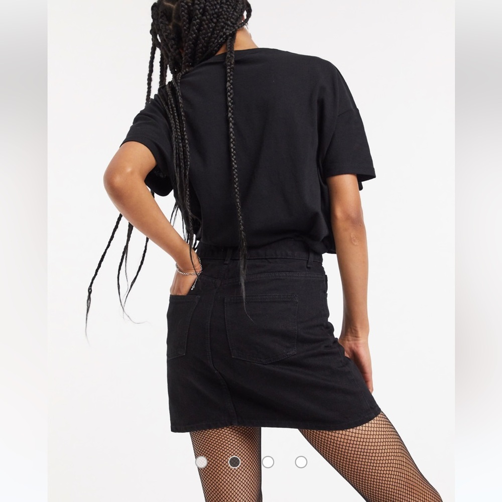 Topshop denim skirt in black - NWT - Picture 2 of 7